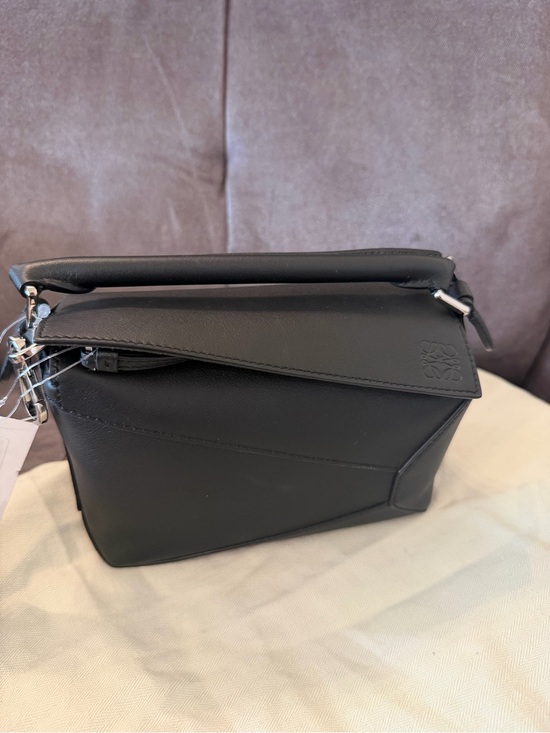 Loewe Other - Loewe mini Black Puzzle Messenger Bag with Top Handle